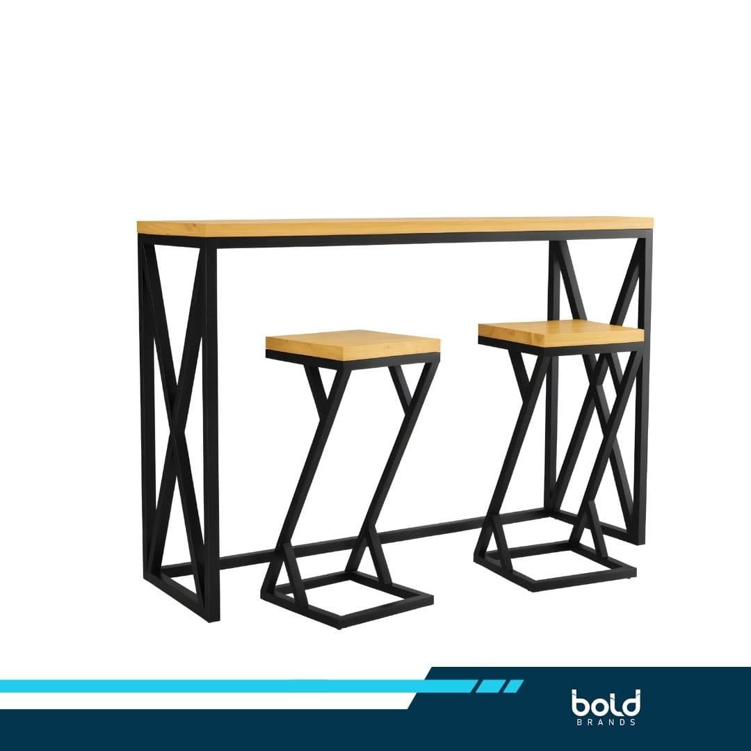 High Bar Table and Stools