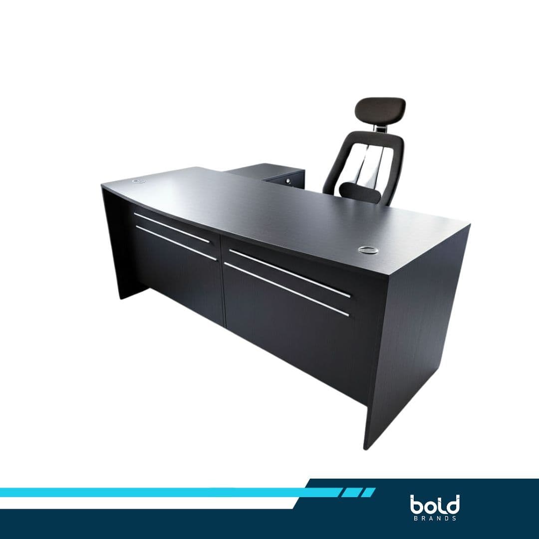 Executive L-shaped desk